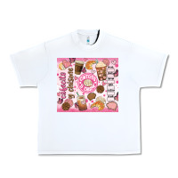 White cafecito y chisme Urban Heavy Tee - JahusDesignShop