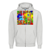 Dove Grey Autism awareness with stitch tumbler Zipper Hoodie - TumblerDesignByShophia