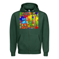 Sports Green Autism awareness with stitch tumbler Zipper Hoodie - TumblerDesignByShophia
