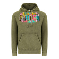 Vintage Olive you are enough Vintage Hoodie - NancyCooperArtShop