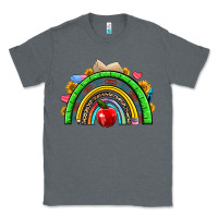 Charcoal Heather school rainbow Classic Tee - NancyCooperArtShop