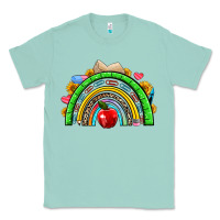 Seafoam school rainbow Classic Tee - NancyCooperArtShop