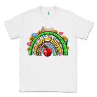 White school rainbow Classic Tee - NancyCooperArtShop