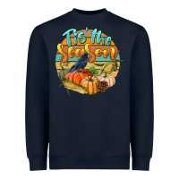 Navy tis' the season Heavyweight Sweatshirt - LillyAllenDesigns