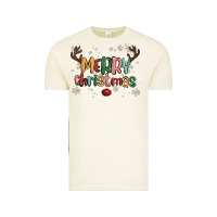 Vintage Arctic merry christmas raindeerr Vintage Tee - MaliasSmallBusiness