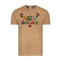 Vintage Camel merry christmas raindeerr Vintage Tee - MaliasSmallBusiness