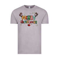 Merry Christmas Raindeerr Vintage Tee | Teevron