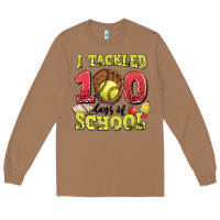 Toasted Coconut i tackled days of school softball Long Sleeve Tee - LillyAllenDesigns