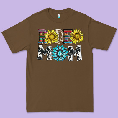 Rodeo Mom Premium Tee Designed By Adodesignshop