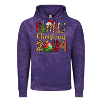 Cloud Purple family christmas 2024 Vintage Hoodie - MaliasSmallBusiness