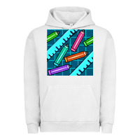 Pigment Lunar Rock school pencil seamless pattern Urban Hoodie - BundleAndBundleShop
