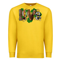 Lemon Western love St. Patrick's Day Premium Sweatshirt - CowGirlArtShop