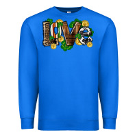 True Royal Western love St. Patrick's Day Premium Sweatshirt - CowGirlArtShop