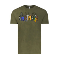 Vintage Olive engineer Vintage Tee - NancyCooperArtShop