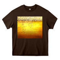 Chocolate Brown beer bubble Heavy Core Tee - AdoDesignShop