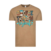 Vintage Coffee coffee teach repeat Vintage Tee - JahusDesignShop