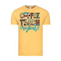 Vintage Mustard coffee teach repeat Vintage Tee - JahusDesignShop