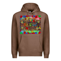 Chestnut Be kind Premium Hoodie - CowGirlArtShop
