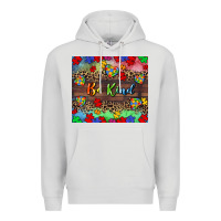 Dove Grey Be kind Premium Hoodie - CowGirlArtShop