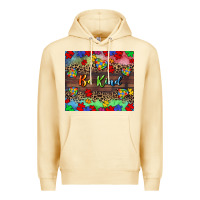 Pina Colada Be kind Premium Hoodie - CowGirlArtShop
