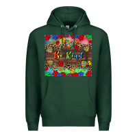 Sports Green Be kind Premium Hoodie - CowGirlArtShop