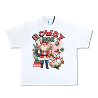 White howdy hos Urban Heavy Tee - MaliasSmallBusiness