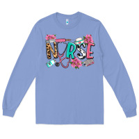 Colony Blue nurse Long Sleeve Tee - LillyAllenDesigns