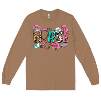 Toasted Coconut nurse Long Sleeve Tee - LillyAllenDesigns