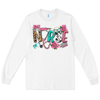 White nurse Long Sleeve Tee - LillyAllenDesigns
