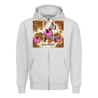 Dove Grey happy fall y'all cowgirl Zipper Hoodie - TumblerDesignByShophia