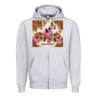 Heather Grey happy fall y'all cowgirl Zipper Hoodie - TumblerDesignByShophia