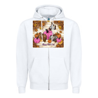 White happy fall y'all cowgirl Zipper Hoodie - TumblerDesignByShophia
