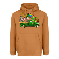 Meerkat St. Patrick's Day farm animals Heavyweight Hoodie - CowGirlArtShop