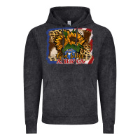 Vintage Black Patriotic Sunflower God Bless America Vintage Hoodie - Jasminsmagicworld
