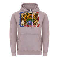 Vintage Zinc Patriotic Sunflower God Bless America Vintage Hoodie - Jasminsmagicworld