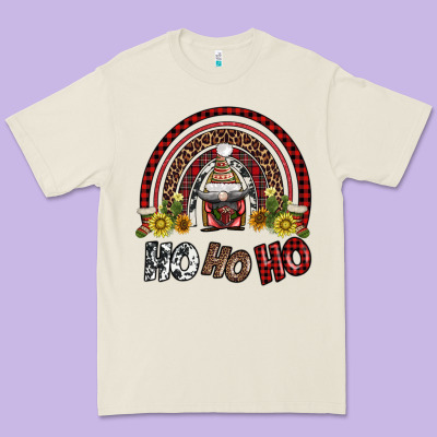 Rainbow And Hohoho With Gnome Premium Tee Designed By Adodesignshop