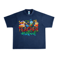 Navy teacher assistant Urban Heavy Tee - NancyCooperArtShop