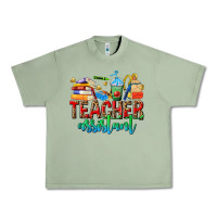 Oil Green teacher assistant Urban Heavy Tee - NancyCooperArtShop