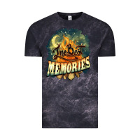 Cloud Black camping the best memories Vintage Tee - NancyCooperArtShop