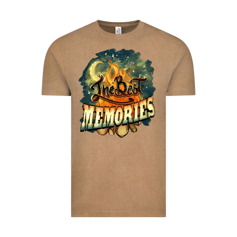 Camping The Best Memories Vintage Tee by NancyCooperArtShop | Teevron