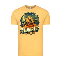 Vintage Mustard camping the best memories Vintage Tee - NancyCooperArtShop