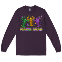 Plum mardi gras crawfish Long Sleeve Tee - LillyAllenDesigns