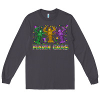 Smoke mardi gras crawfish Long Sleeve Tee - LillyAllenDesigns