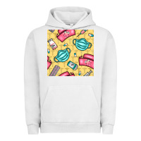 Pigment Lunar Rock nurse medicine seamless pattern Urban Hoodie - BundleAndBundleShop