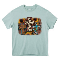 Arona cross background Heavy Core Tee - JahusDesignShop