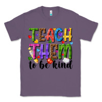 Lavender teach them to be kind Classic Tee - NancyCooperArtShop