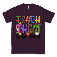 Plum teach them to be kind Classic Tee - NancyCooperArtShop