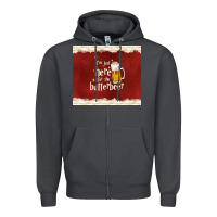 Smoke i'm just here for the butterbeer Zipper Hoodie - TumblerDesignByShophia