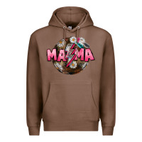 Chestnut Mama lightning bolt Mother's Day Premium Hoodie - CowGirlArtShop