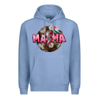 Colony Blue Mama lightning bolt Mother's Day Premium Hoodie - CowGirlArtShop